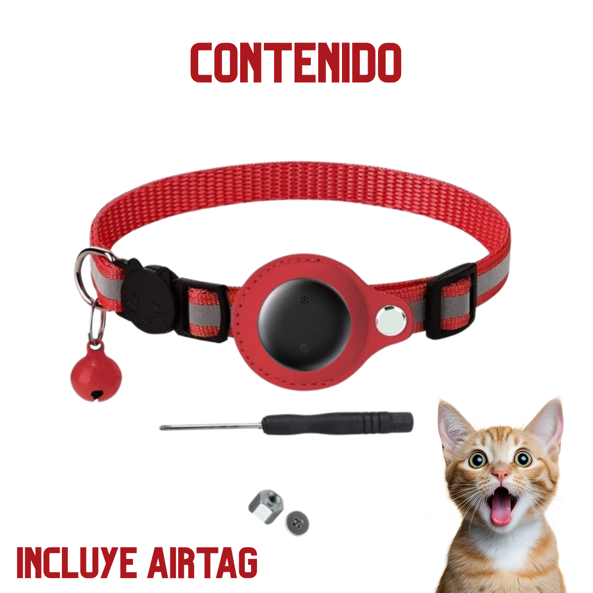 🐾 Collar con Rastreador GPS para Mascotas 🐾