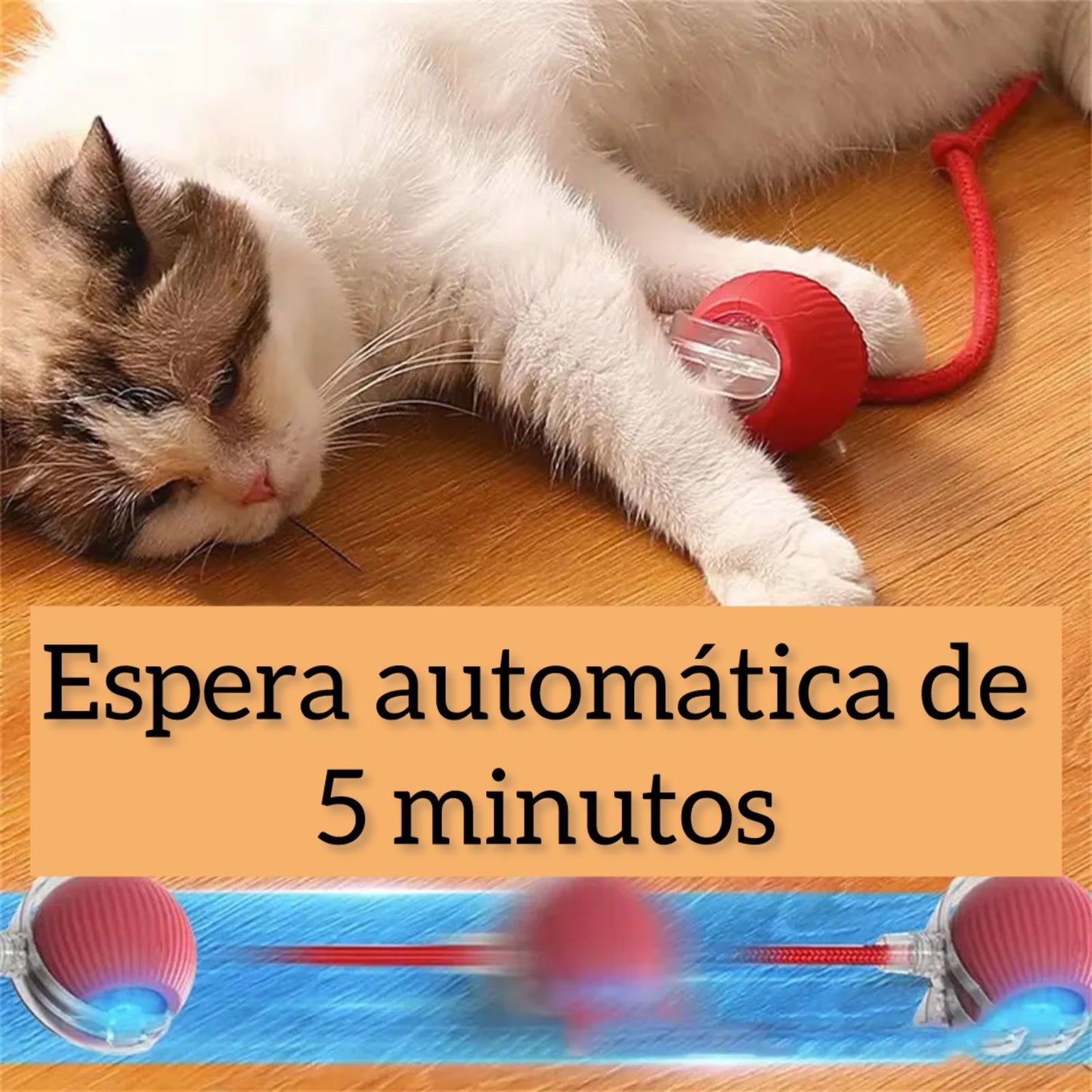 Pelota Inteligente Para Gatos: Salud y Diversión Garantizadas