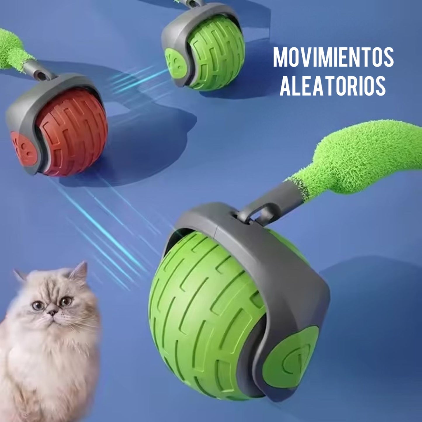 ¡Revoluciona el juego de tu gato con la Pelota Inteligente!