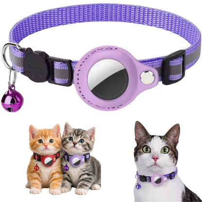 🐾Collar Reflectante con Funda para AirTag🐾