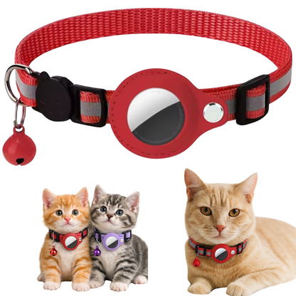 🐾Collar Reflectante con Funda para AirTag🐾