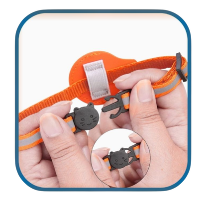🐾Collar Reflectante con Funda para AirTag🐾