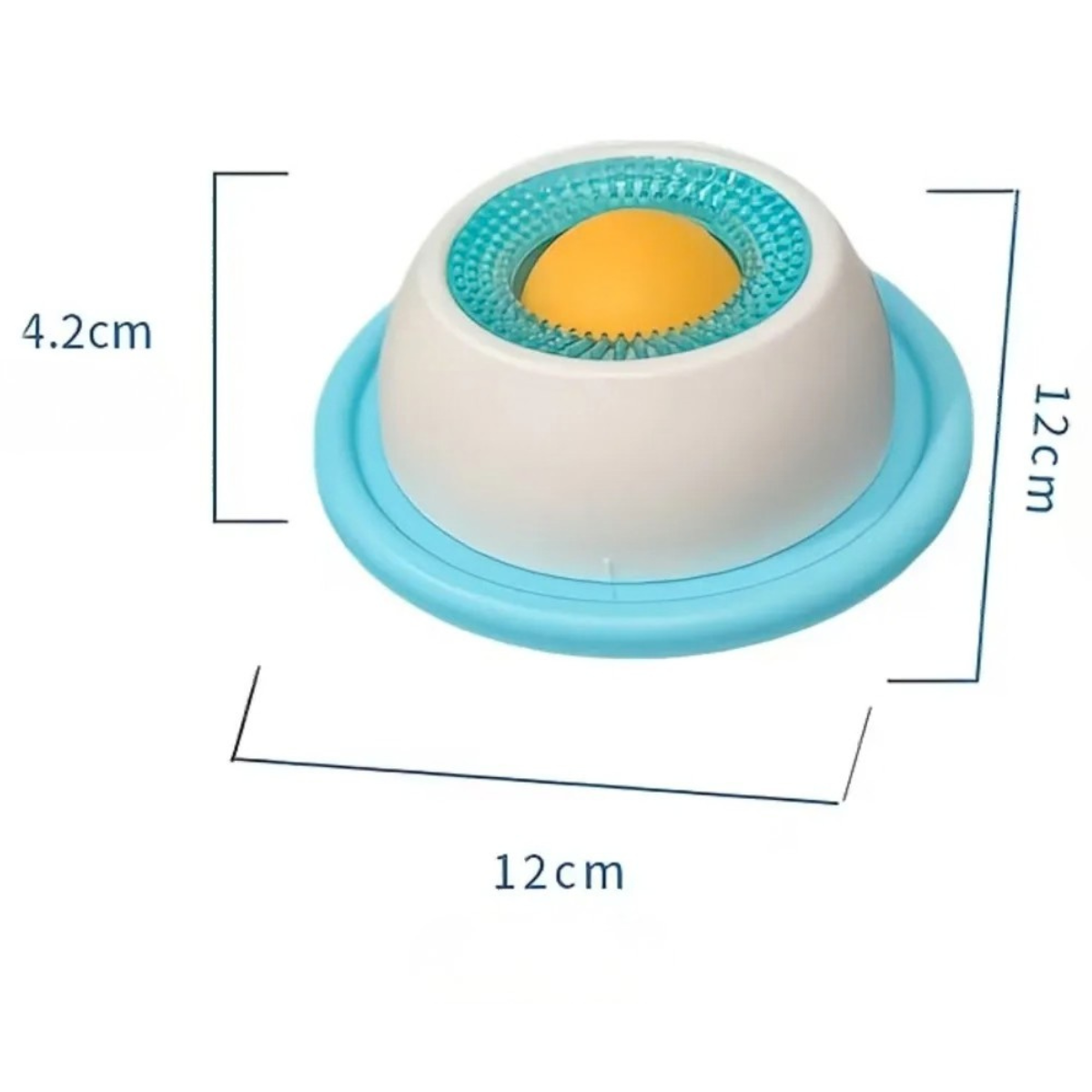 🐾 Plato de Alimentación Lenta Antiestres