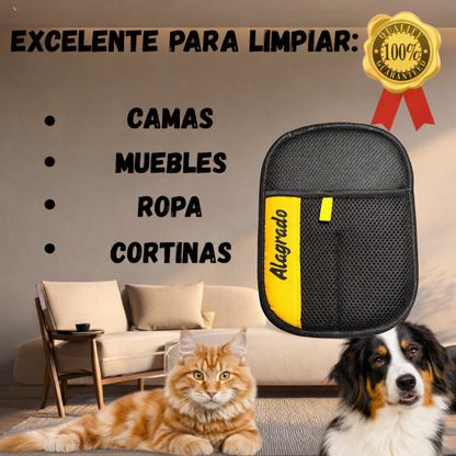 Cepillo Guante Quita Pelo de Mascota