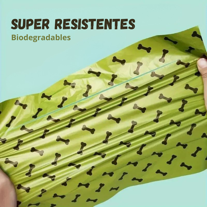 Bolsa Biodegradable Resistente Para Excremento de Mascota x60 Unidades