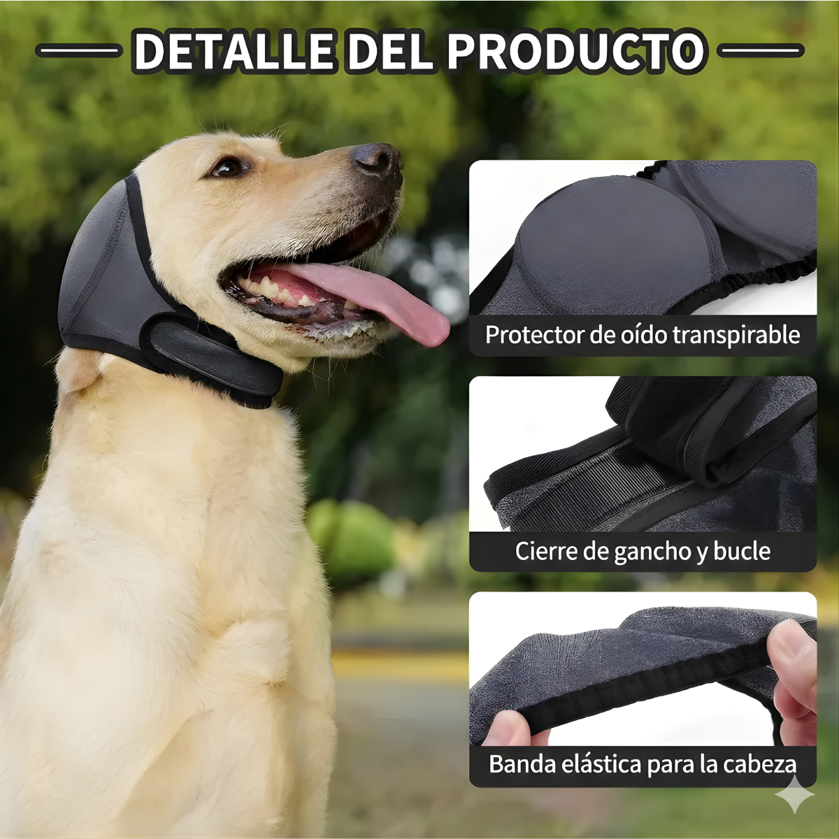 Orejeras Antiruido para Perros