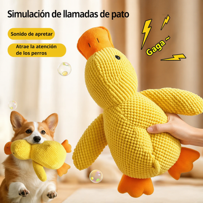 Pato de Peluche para Perro con Sonido