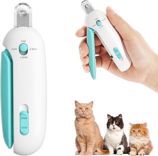 Cortauñas para Gatos AJUSTABLE: ¡Corte Preciso Sin Peligro!