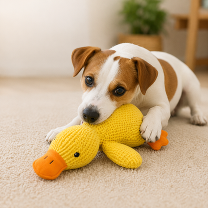 Pato de Peluche para Perro con Sonido