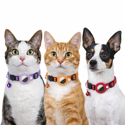 🐾Collar Reflectante con Funda para AirTag🐾