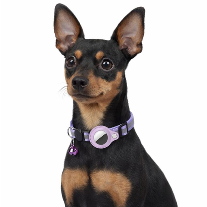 🐾Collar Reflectante con Funda para AirTag🐾