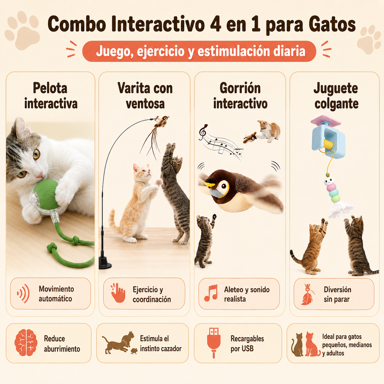 🐾 Descubre Nuestros Exclusivos Combos para Consentir a Tu Gato