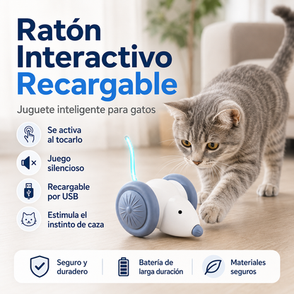 El Ratón Interactivo que Despierta su Instinto de Caza