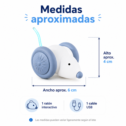 El Ratón Interactivo que Despierta su Instinto de Caza