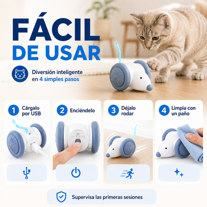 El Ratón Interactivo que Despierta su Instinto de Caza