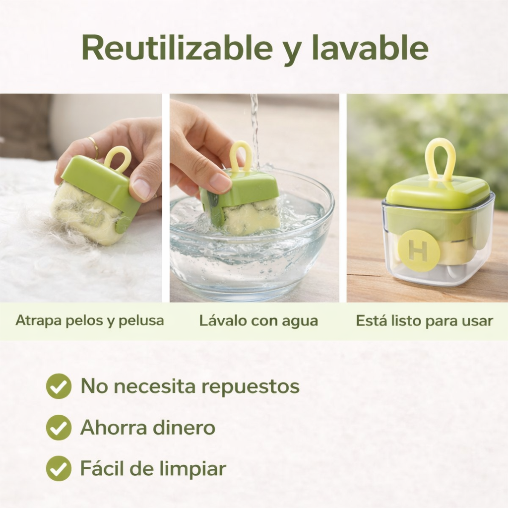 Rodillo Quita Pelusa Reutilizable