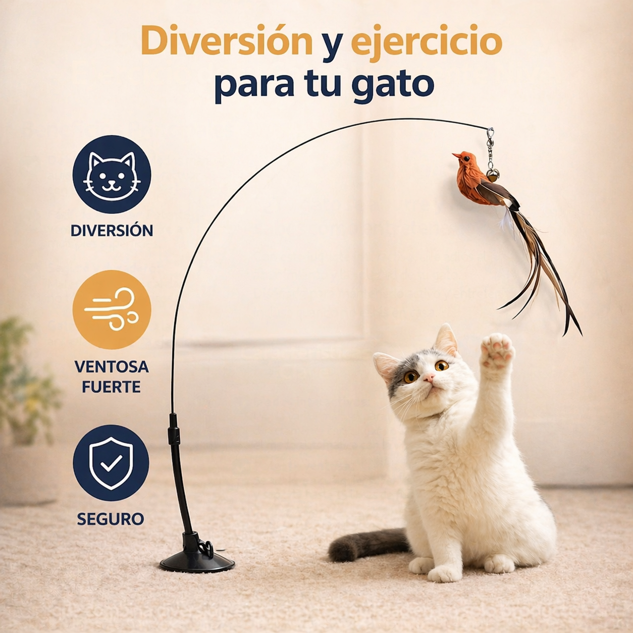 Los Mejores Juguetes Interactivos para tu  Michi Combos Ahorro Máximo