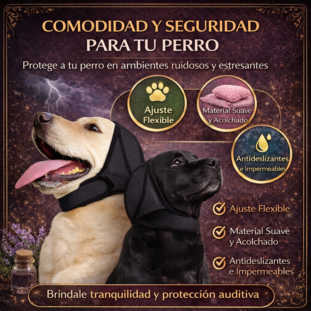 Orejeras Antiruido para Perros