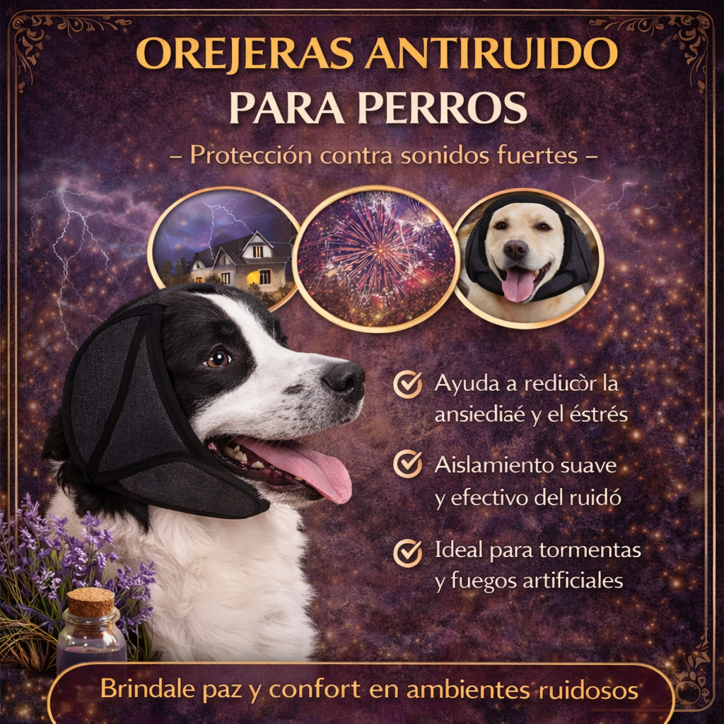 Orejeras Antiruido para Perros