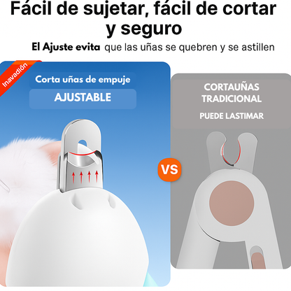 Cortauñas para Gatos AJUSTABLE: ¡Corte Preciso Sin Peligro!